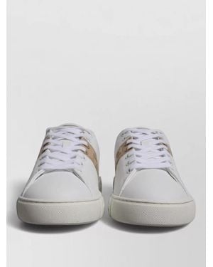Versace Greca Print Low-Top Trainers - Grey