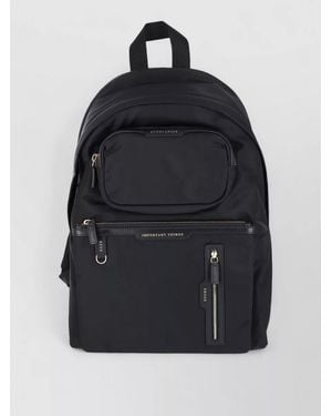 Anya Hindmarch Versatile Backpack Featuring Adjustable Straps - Black