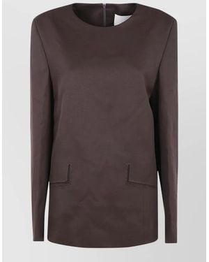 Entire studios Wool Tailored Blazer - Brown