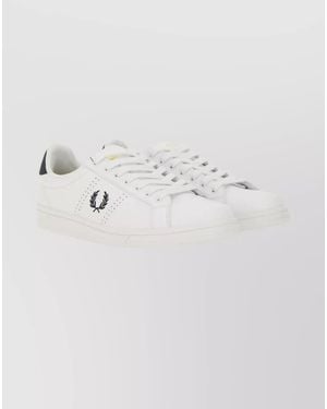 Fred Perry Leather Low-Top Trainers - Multicolour