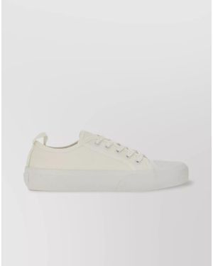 Studio Nicholson Cotton Low-Top Sneakers - White