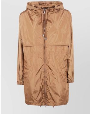 Semicouture Nylon Puffer Jacket - Brown