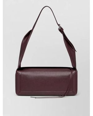 Maison Margiela Medium Shoulder Bag Box East West - Purple