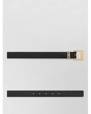Dior Leather Belt - Natural