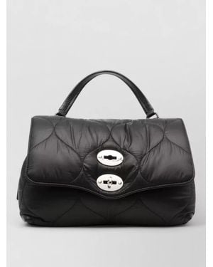 Zanellato Quilted Shoulder Bag - Black
