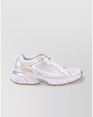Golden Goose Leather And Mesh Panelled Low-Top Trainers - White