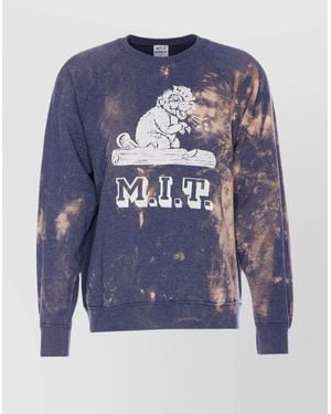 【関税&送料込】Wild Donkey Melange Blue Cotton Sweatshirt WILD DONKEY Sweatshirts for Men | Online Sale up to 44% off