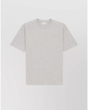 Saint Laurent Oversized Piqué T-Shirt - White