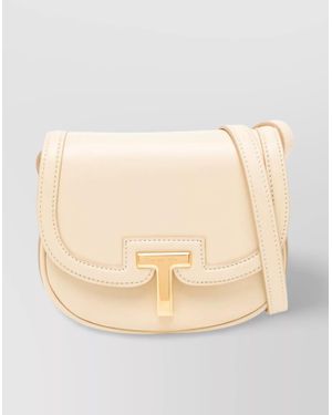 Tom Ford Adjustable Strap Shoulder Bag With Hardware - Natural