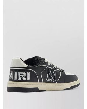 Amiri Newport Trainers Perforated Toe Rubber Sole - Multicolour