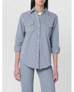 A.P.C. Cotton Shirt - Blue