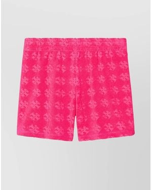Tory Burch Printed Knee-Length Shorts - Pink