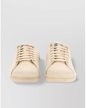 Raf Simons Orion Low-Top Rubber Sole Sneakers - Natural