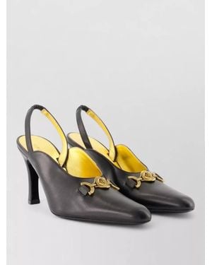 Versace Leather Mules - Multicolour