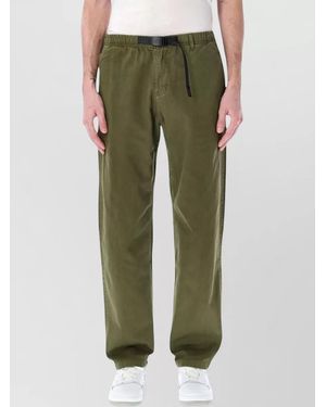 Gramicci Everyday Cotton Trousers Easy Waistband Belt - Green
