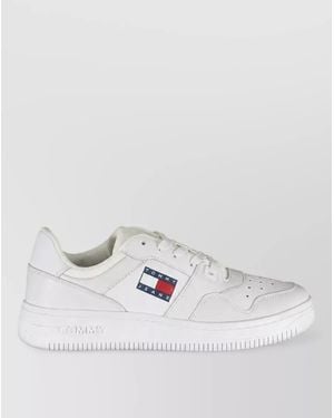 Tommy Hilfiger Eco Leather Low-Top Trainers - White
