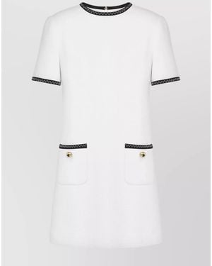 Moschino Mini Dress - White