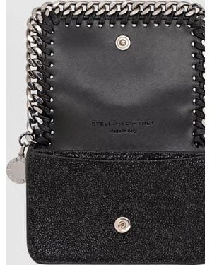 Stella McCartney Falabella Keyring Wallet - Black
