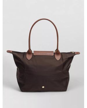 Longchamp Nylon Shoulder Bag - White