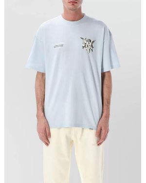 Represent Legacy Cherubs Graphic Crew Neck Tshirt - Blue