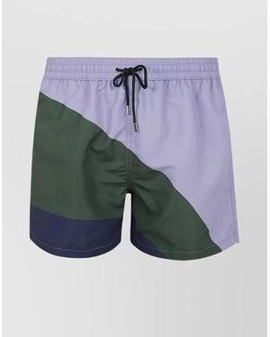 Paul Smith Swim Short Sun Ray - Blue