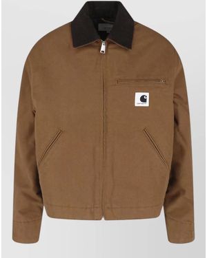 Carhartt Single Breasted Coat - Brown