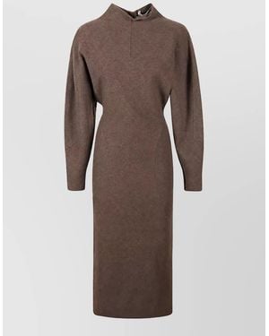 Max Mara Midi Dress - Brown