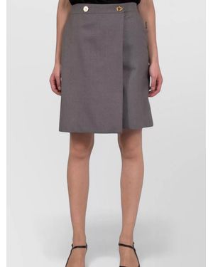 Moschino Virgin Wool Tailored Pants - Gray