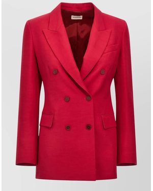 P.A.R.O.S.H. Tailored Jacket Buttoned Cuffs Chest Pocket