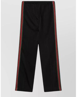 Gucci Wide-Leg Trousers - Black