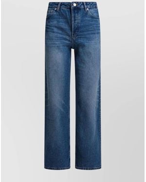 A.P.C. Denim High-Rise Straight-Leg Jeans - Blue