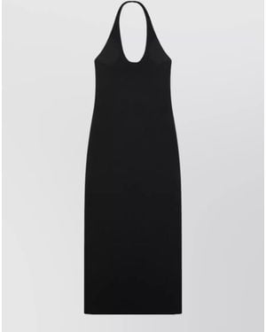 TOTEME Halterneck Maxi Dress - Black