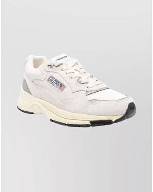 Autry Leather Low-Top Trainers - White