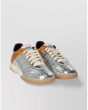 adidas Metallic Low-Top Sneakers Textured Sole - Multicolor
