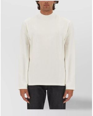 Courreges Cotton Logo-Print T-Shirt - White