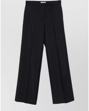 Jil Sander Wide-Leg Suit Pants - Blue
