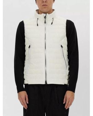 JG1 High Collar Quilted Vest Side Zip Pockets - Multicolor