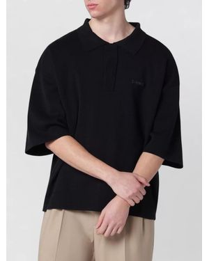 Entire studios Long Sleeve Polo Shirt Short Sleeves - Black