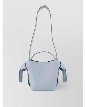 Acne Studios Leather Shoulder Bag - White