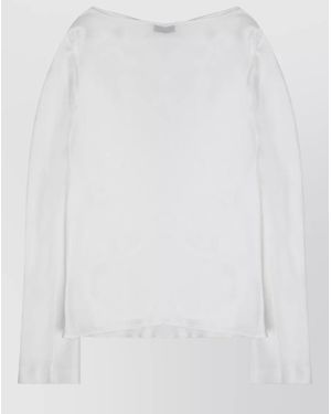 Alberta Ferretti Silk Blouse - White