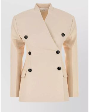 Co. Light Visse Blend Blazer - Natural