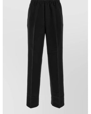 Cellar Door Straight-Leg Pants - Black