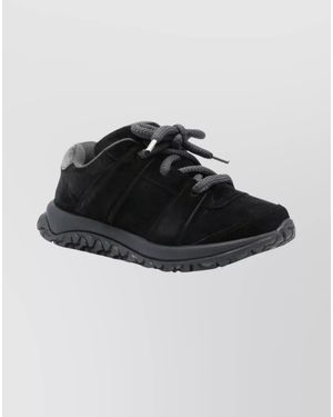 Birkenstock Leather Low-Top Trainers - Black