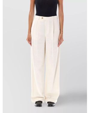 A.P.C. Wide-Leg Pants - White