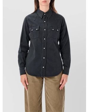 Fortela Cotton Shirt - Blue