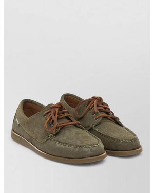 Sebago Askook Lace Up Suede Boat Shoes - Brown