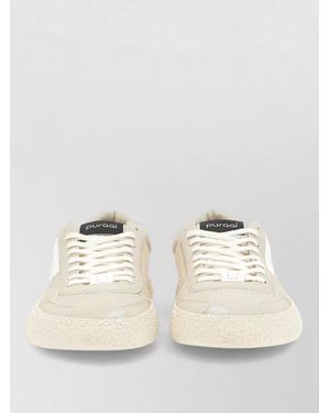 PURAAI Recycled Polyester Low-Top Trainers - Natural