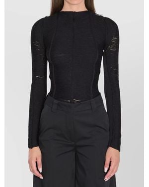 The Attico Jumper Viscose - Black