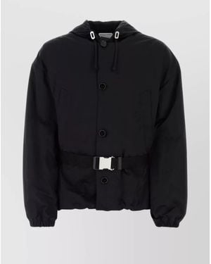 Bottega Veneta Hooded Jacket - Black