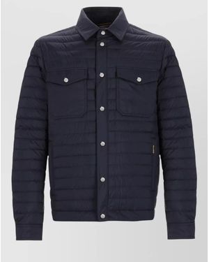 Moorer Puffer Coat - Blue